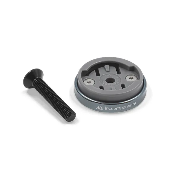 Mocowanie licznika Wahoo JRC Components Enkei Top Cap, stalowoszare, CMA-0068-GNM