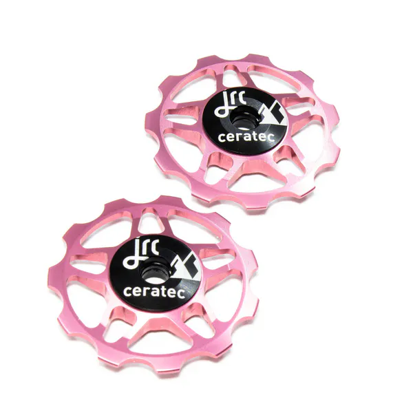 Kółka przerzutki JRC Components Ceramiczne 11T różowe