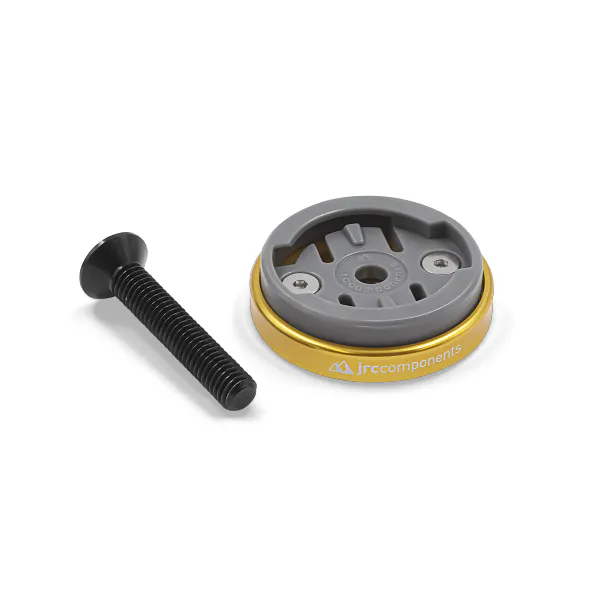 Mocowanie licznika JRC Components Enkei Top Cap do Wahoo, złote CMA-0068-GLD