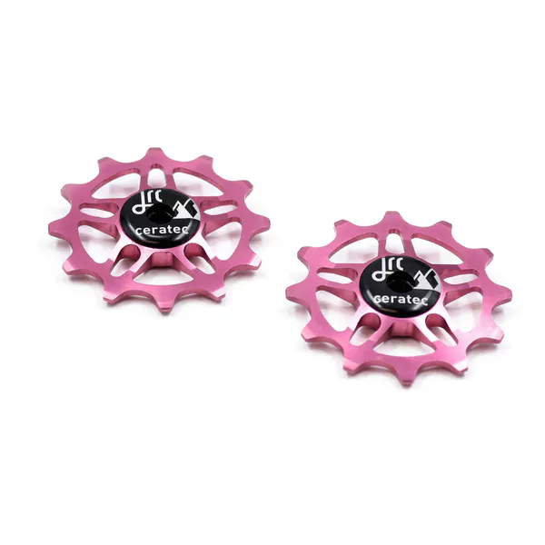 JRC Components Kółka przerzutki JRC Ceramiczne 12T SRAM Force / Red AXS różowe