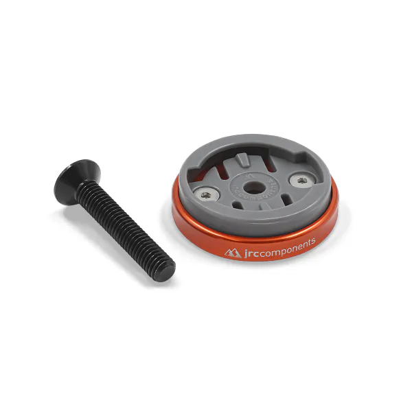 JRC Components Mocowanie licznika JRC Enkei Top Cap do Wahoo, pomarańczowe CMA-0068-ORG
